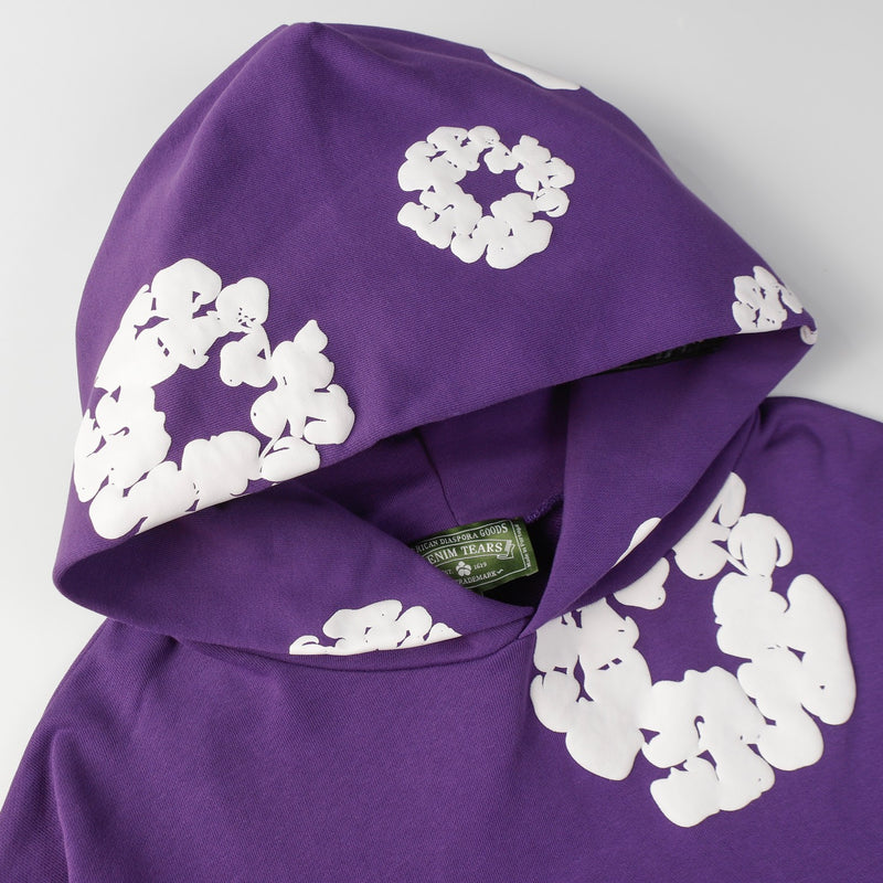 Moletom Denim Tears Cotton Wreath Roxo